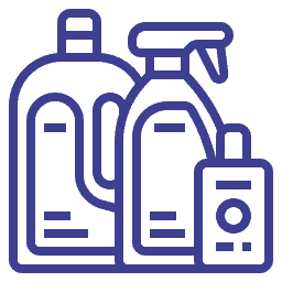 Sunscreen bottles and a spray bottle for skincare, emphasizing sun protection and skincare essentials.