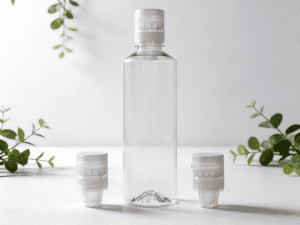 Dosing cap for beverage bottles, ideal for precise liquid dispensing in the beverage industry. Suitable for various applications, ensuring accurate dosing and product consistency.