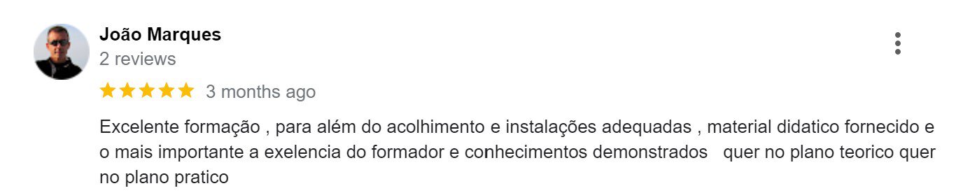 Certificado de formação em Quinta da Caria com materiais didáticos de qualidade.