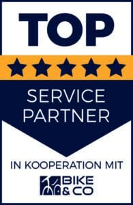 Service Partner Siegel der BIKE&CO