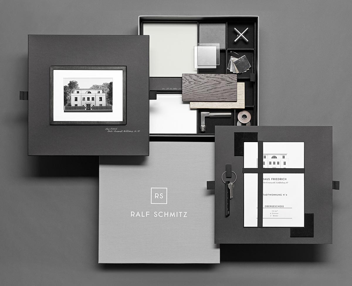 RALF-SCHMITZ-Box enthält Materialien im Stil des Projekts als Inspiration