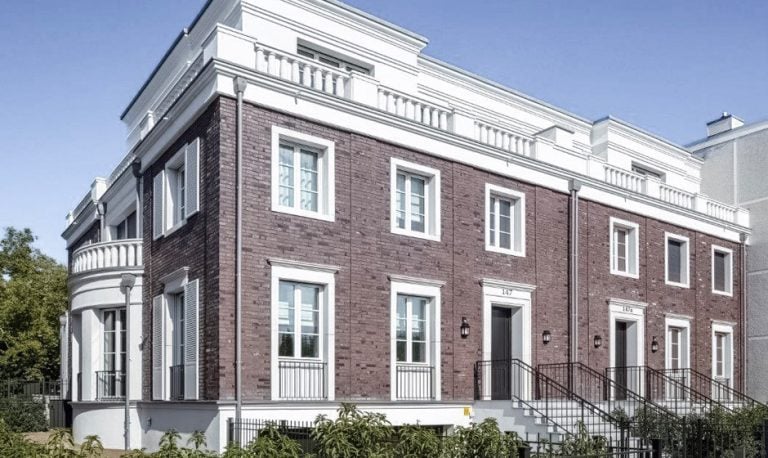 Düsseldorf-Oberkassel Rheinallee Fassade