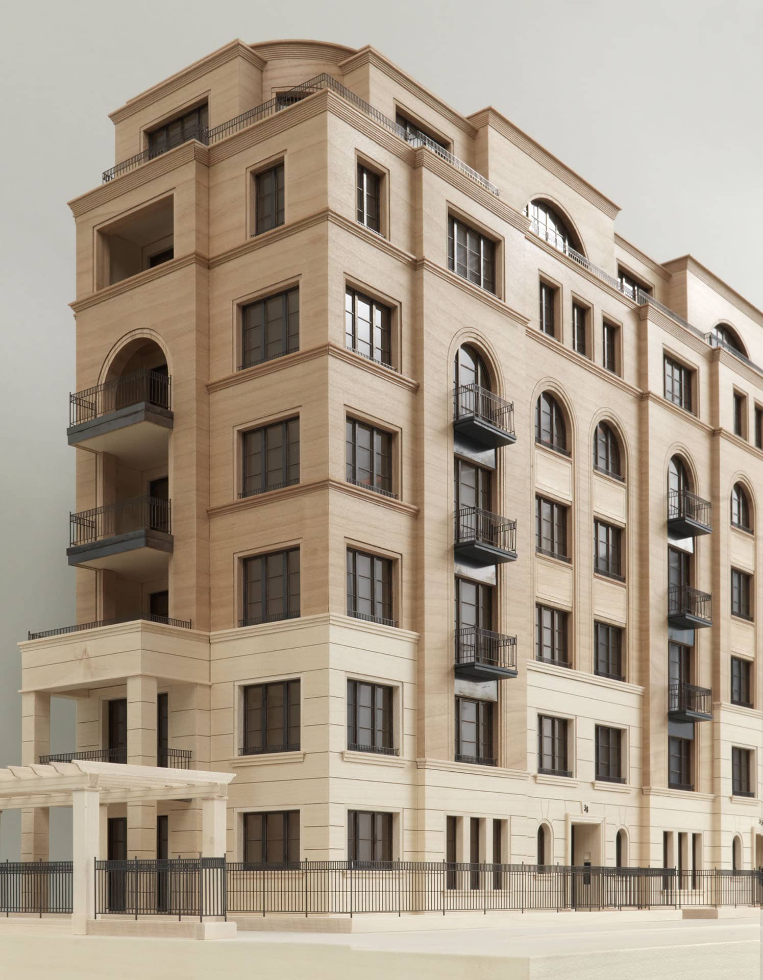 Architekturmodell Emser Straße