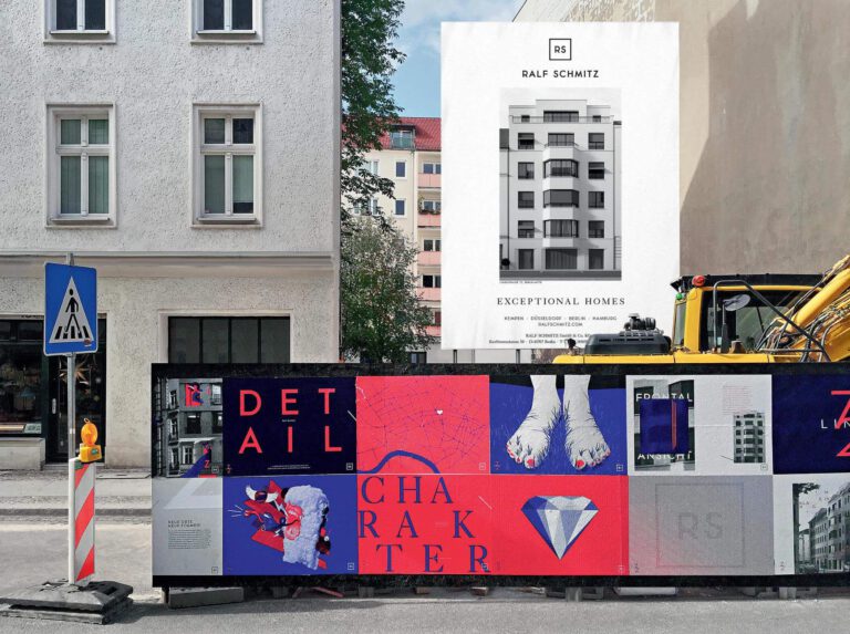 Linie 72 Berlin-Mitte Bauzaun