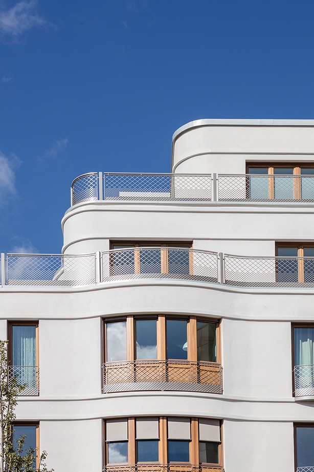 Düsseldorfer Bestlage Fassade