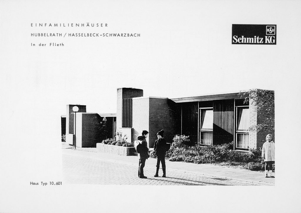 Flyer for the development in Hochdahl-Millrath