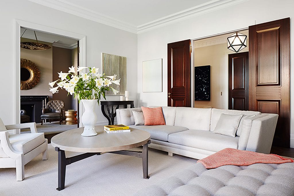 Hamburg Othmarschen Haus Bahren Wohnzimmer