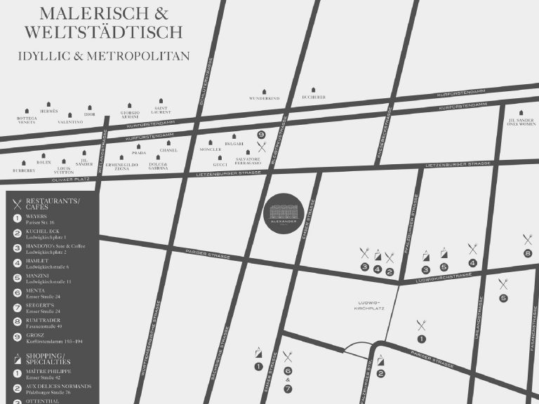 ALEXANDER Berlin Lageplan