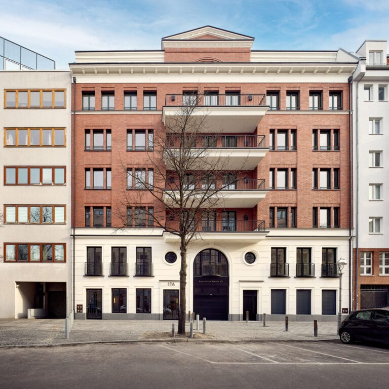 Sigmaringer Strasse in Berlin-Wilmersdorf Fassade des Neubaus