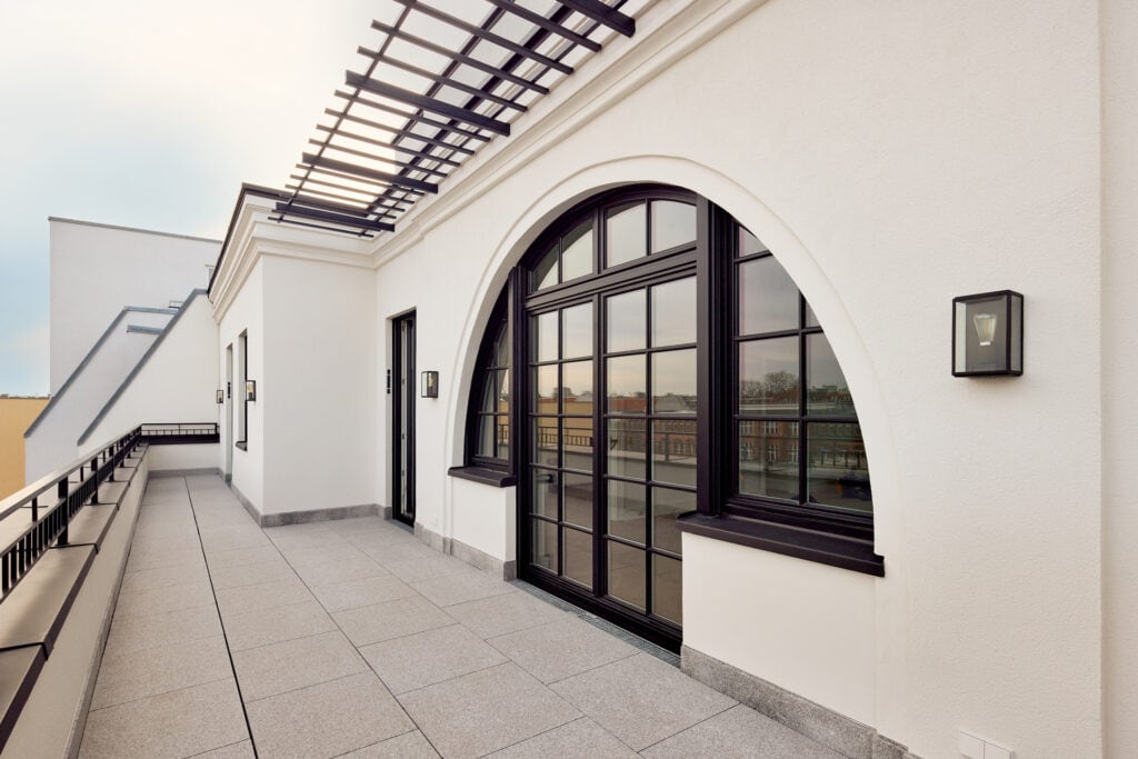 Penthouse Rückfassade