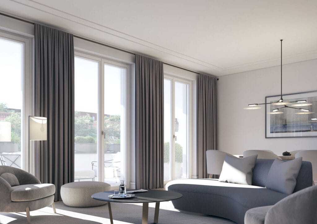 Berlin-Wilmersdorf Sigmaringerstr 17a Wohnenbereich