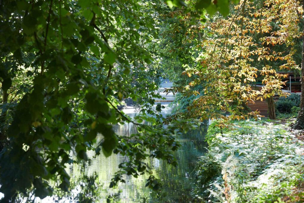 Formschöner Gartenstil im Hamburg-Uhlenhorst