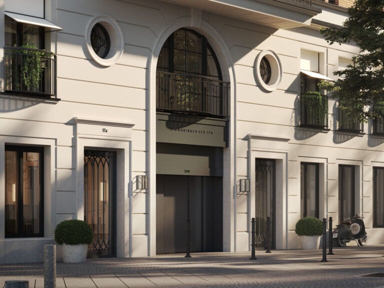 Eingangstüre der Sigmaringer Str. 17a