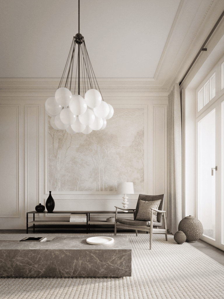 Berlin Schmargendorf-Kissinger Strasse wohnzimmer Interior