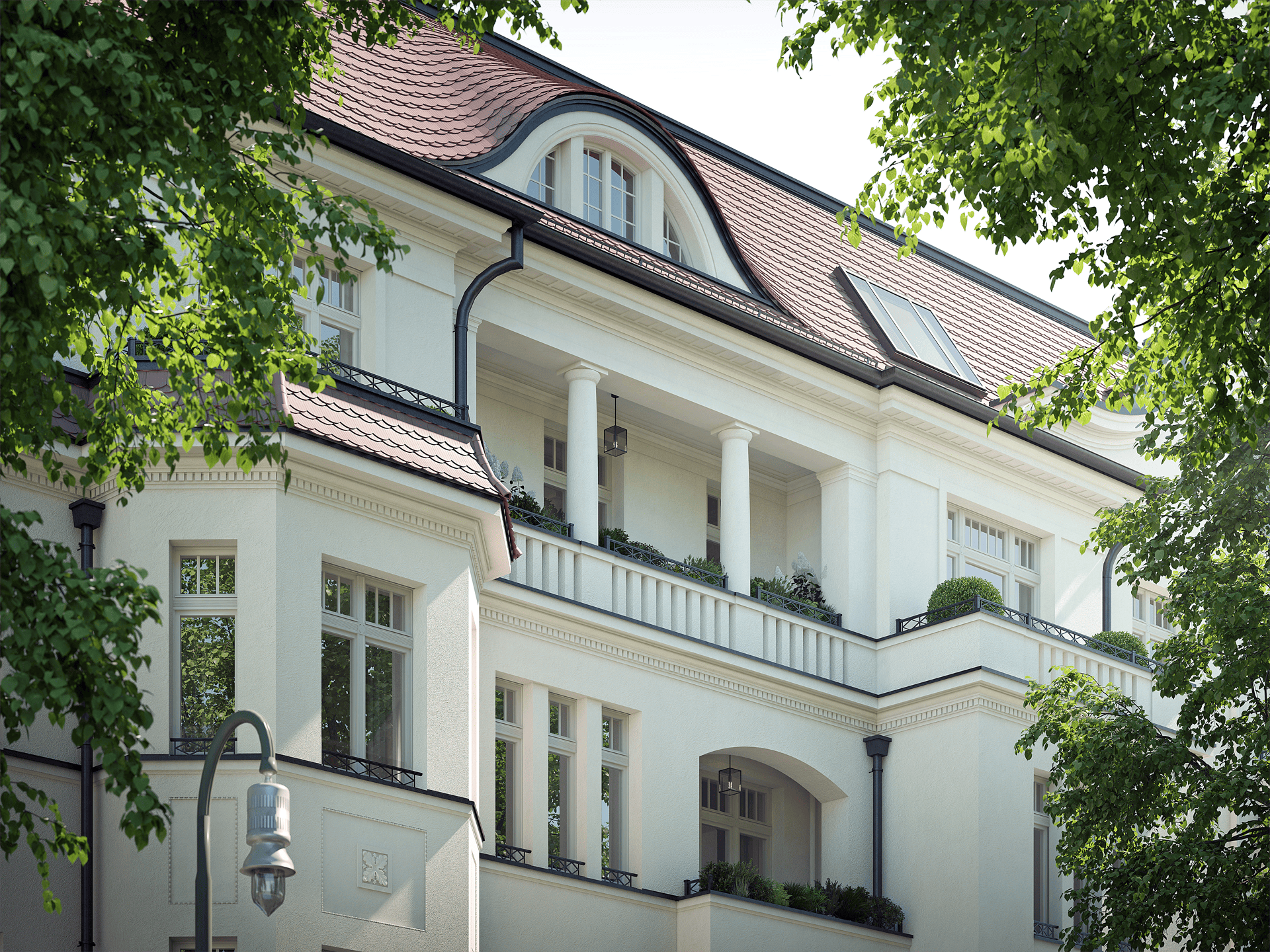 Fledermausgaube. Eleganteste Form einer Gaube: Ihre geschwungene Form fügt sich nahtlos in die Dachfläche ein