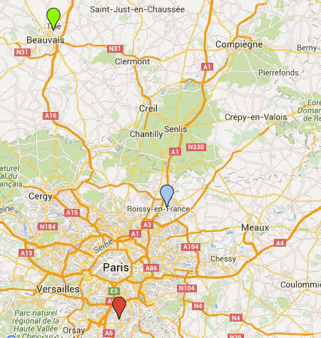 Como llegar del Aeropuerto de París al Centro