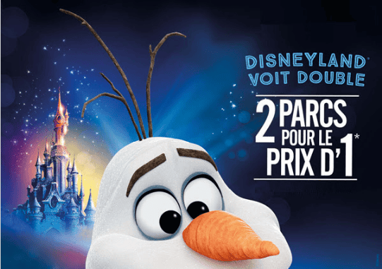 Volvió el 2×1 a Disney Paris