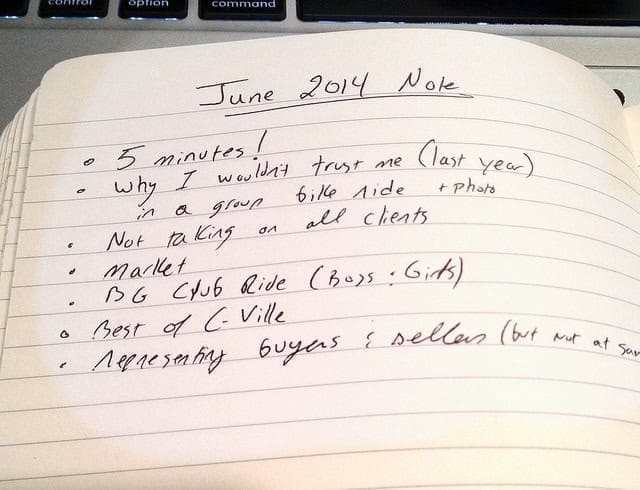 June 2014 Note – 5 Minutes!, the Market, Responsibility and Trust