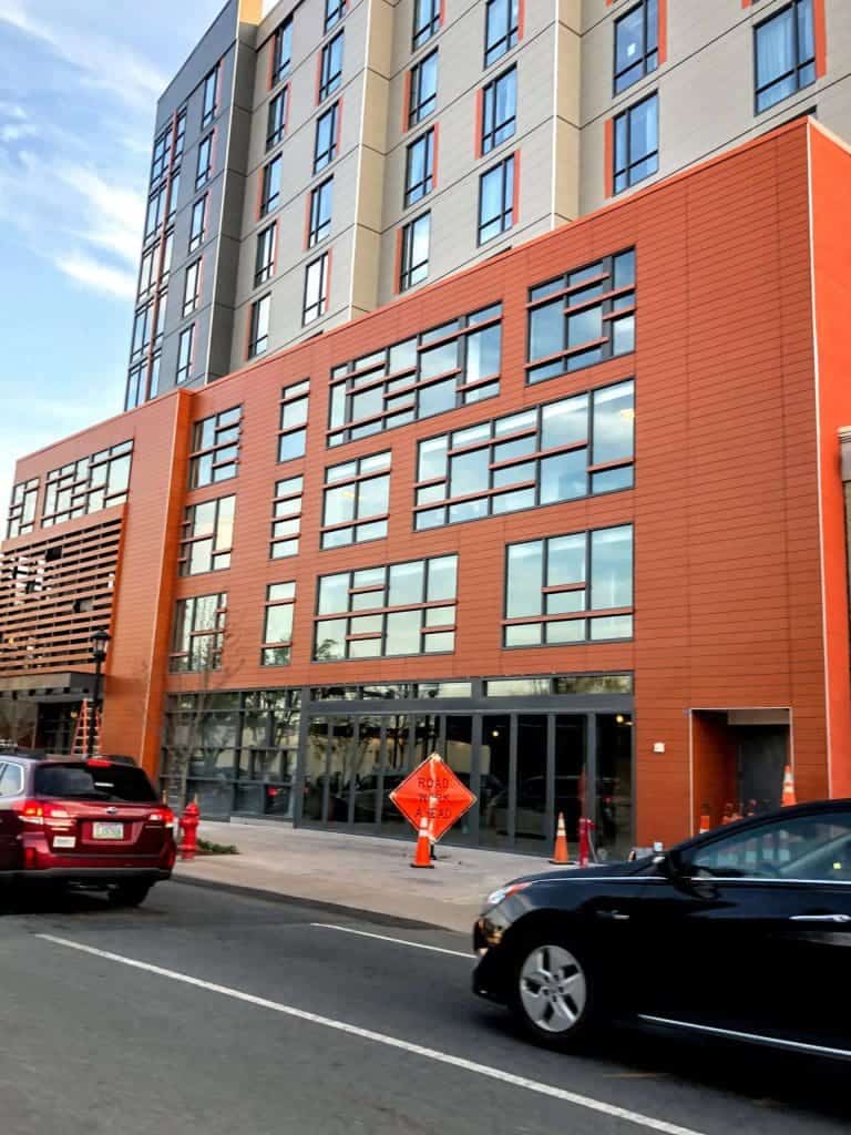 Charlottesville Garage, Construction, West Main, Streetscape
