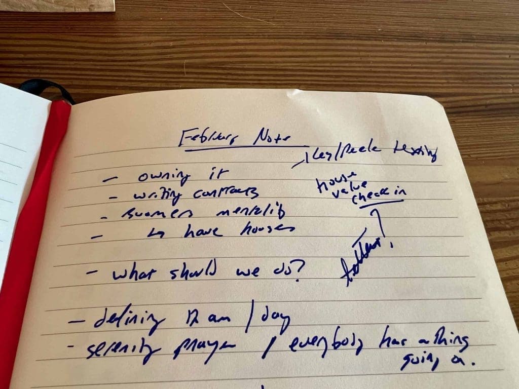 February 2024 Monthly Note