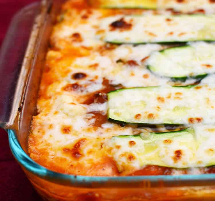 Lasagnes de courgettes au Thermomix