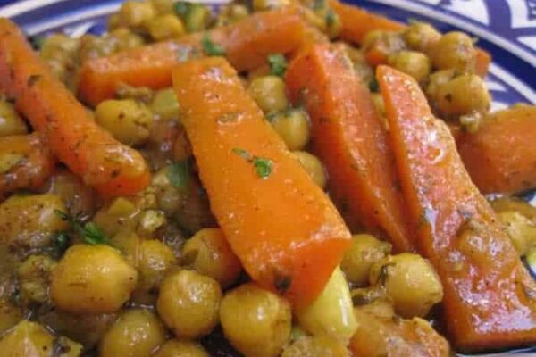Tajine de Carottes et Pois Chiches au Thermomix – Recette Végétarienne Épicée