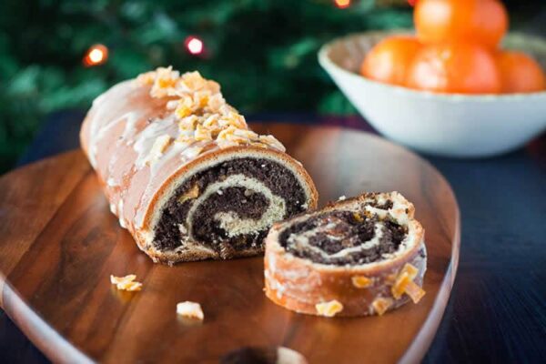 Gâteau roulé au pavot (Makotch) au Thermomix : idée Saint-Valentin