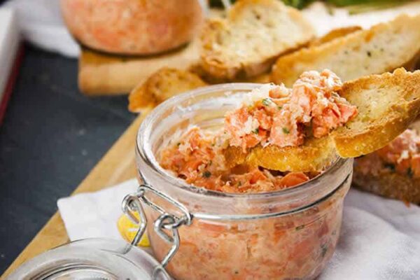 Rillette de saumon Recette WW au Thermomix : 4 PP par portion