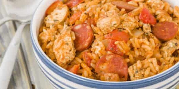 Risotto ou Jambalaya Chorizo et Poulet au Cookeo