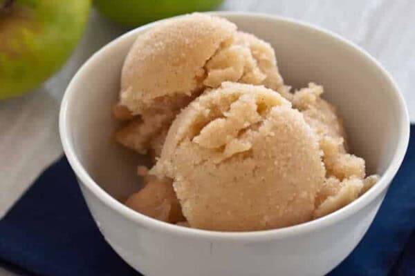 Sorbet pommes cuites au Thermomix : recette facile et originale