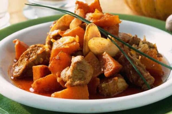 Tajine au veau light au Thermomix : recette parfumée aux épices
