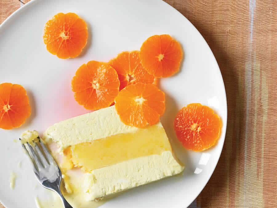Sorbet à la vanille et orange avec thermomix