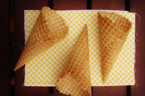 Pâte pour cornets à glace au Thermomix : recette croustillante