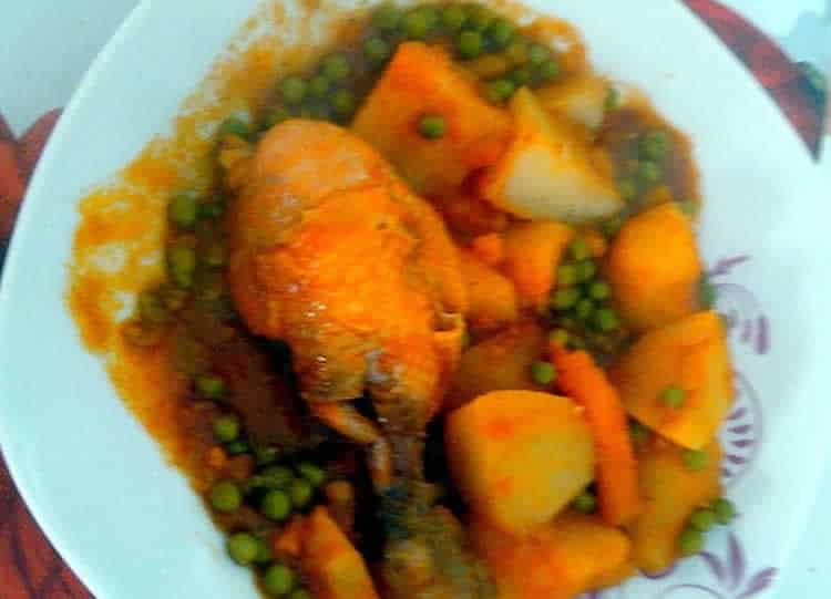 Tajine de poulet facile au Thermomix : recette complète aux légumes