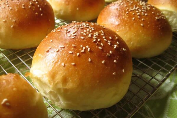 Pain hamburger brioché au Thermomix