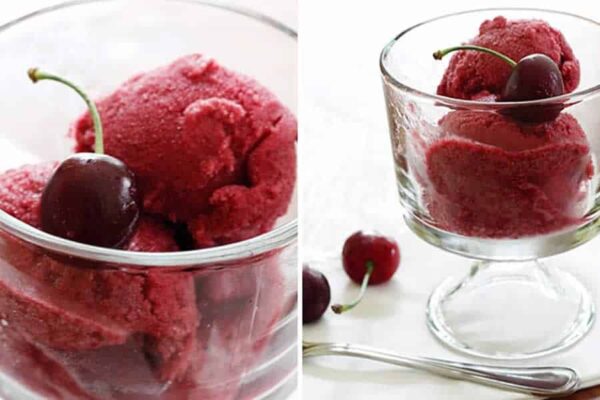 Sorbet Cerise au Thermomix