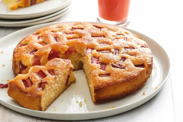 Gâteau Amandine à la Rhubarbe au Thermomix (Recette Facile)