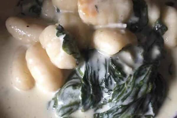 Gnocchis aux Épinards et au Gorgonzola au Cookeo : Recette Facile
