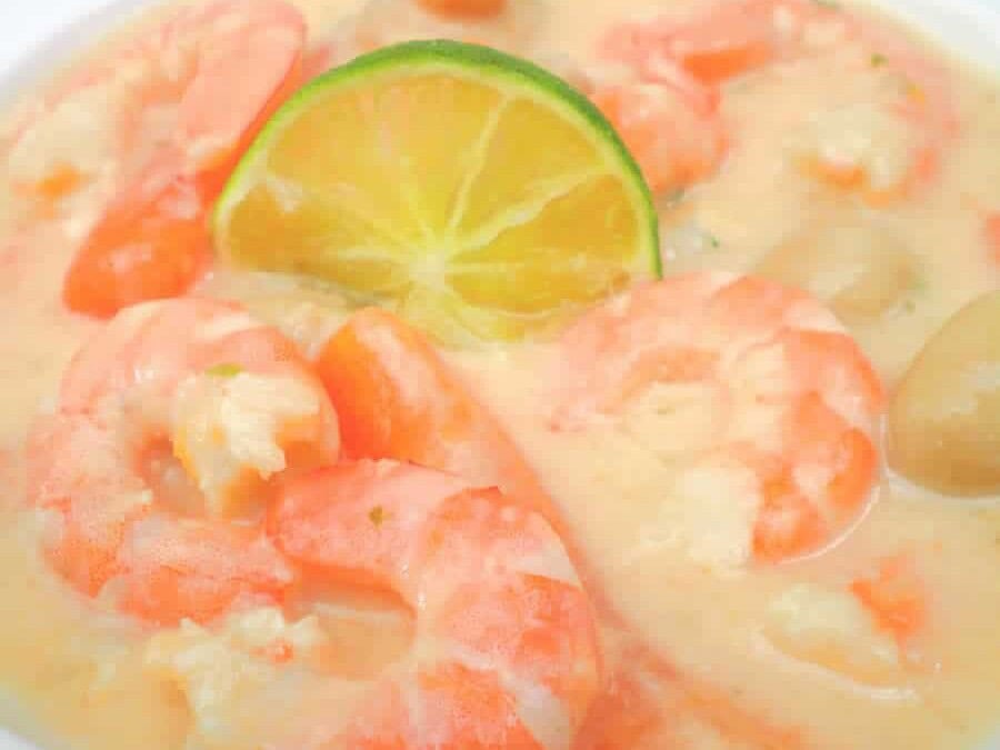 Blanquette de crevettes recette Weight Watchers légère et facile