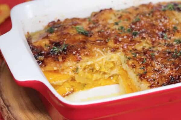 Gratin de courge au Thermomix, onctueux et parfumé à la muscade