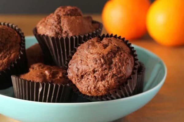 Muffins au chocolat et à l'orange au Thermomix, moelleux et gourmands
