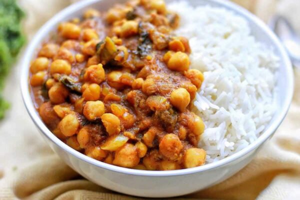 Curry de Pois Chiches au Thermomix – Recette Végane Facile