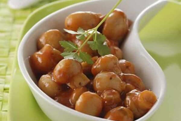 Champignons à la Grecque au Thermomix : Recette Apéritive
