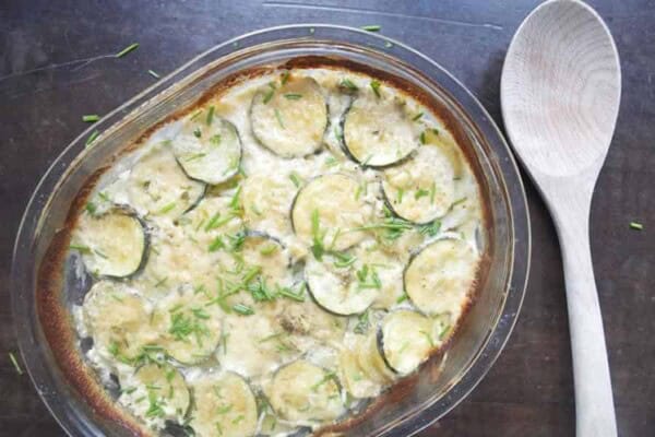 Gratin Courgettes et Fenouil au Thermomix : Recette Facile
