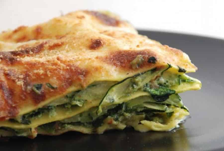 Lasagnes aux courgettes et chèvre au Thermomix