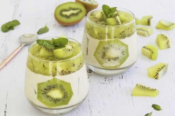 Panacotta Coco Kiwi au Thermomix : Dessert Frais et Facile