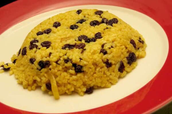 Riz au Curry et Raisins Secs au Thermomix : Recette Facile