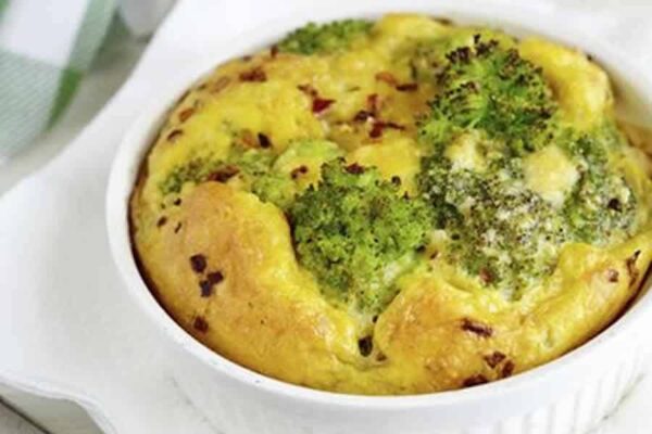Soufflé de Brocolis au Comté au Thermomix : la Recette Facile