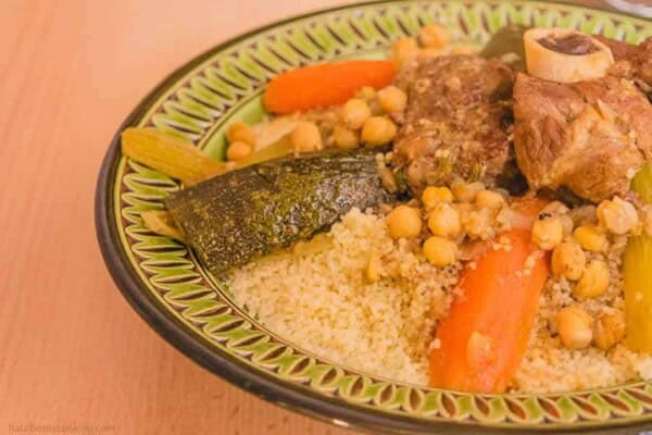 Couscous aux légumes au Thermomix : recette marocaine facile