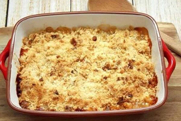Crumble d’aubergine et mozzarella au thermomix